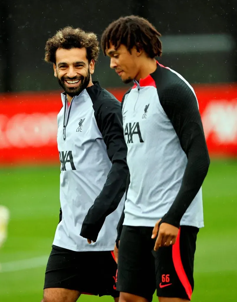 Salah y Alexander Arnold, referentes de un Liverpool que marcó historia.