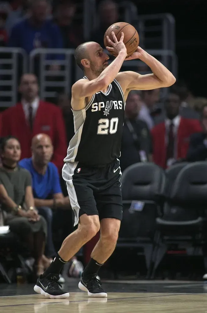 Manu Ginóbili en su paso por San Antoni Spurs. (Foto: IMAGO / ZUMA Press Wire).