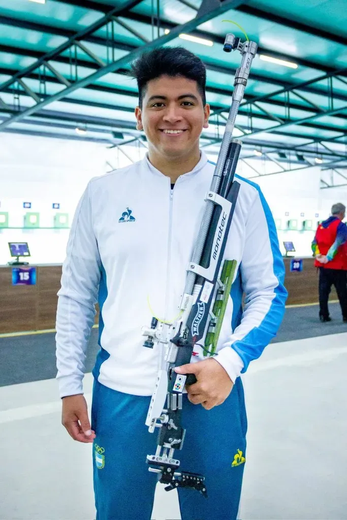 Julián Gutiérrez, a la final olímpica de Tiro (@prensaCOA)
