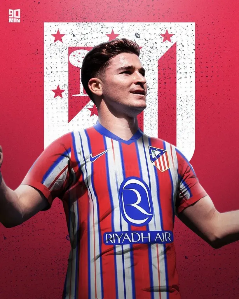 Julián Álvarez jugará en Atlético de Madrid.