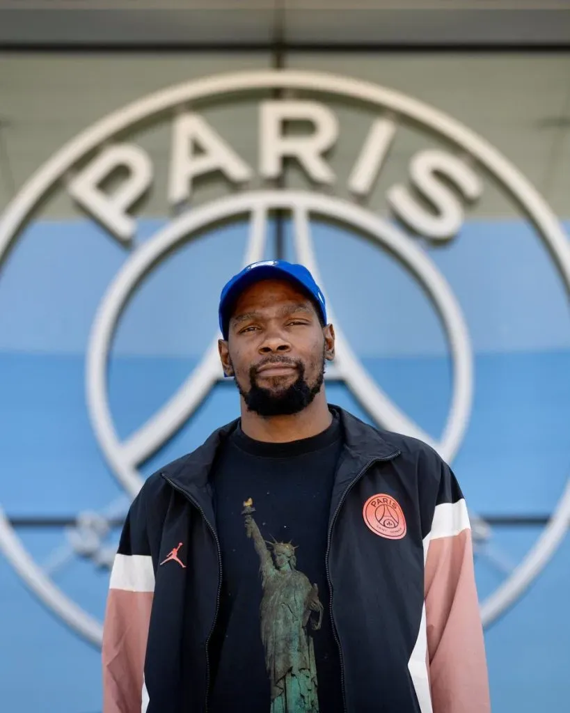 Kevin Durant se convirtió en socio de PSG. (Foto: @PSG)