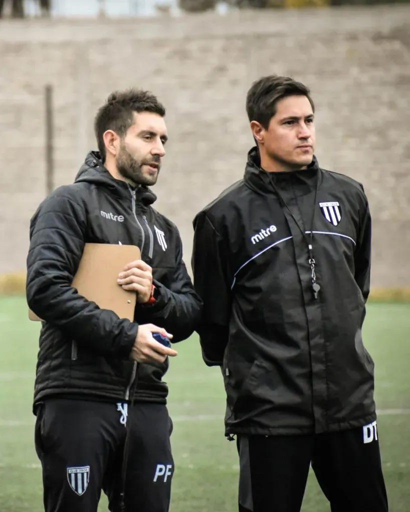 Ezequiel Medrán, DT de Gimnasia de Mendoza. (Foto: @GimnasiaMendoza).