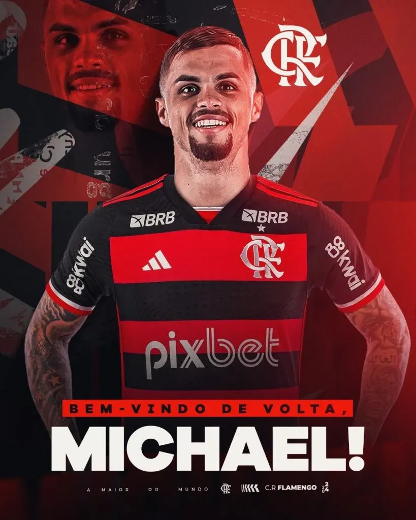 Michael volvió a Flamengo.