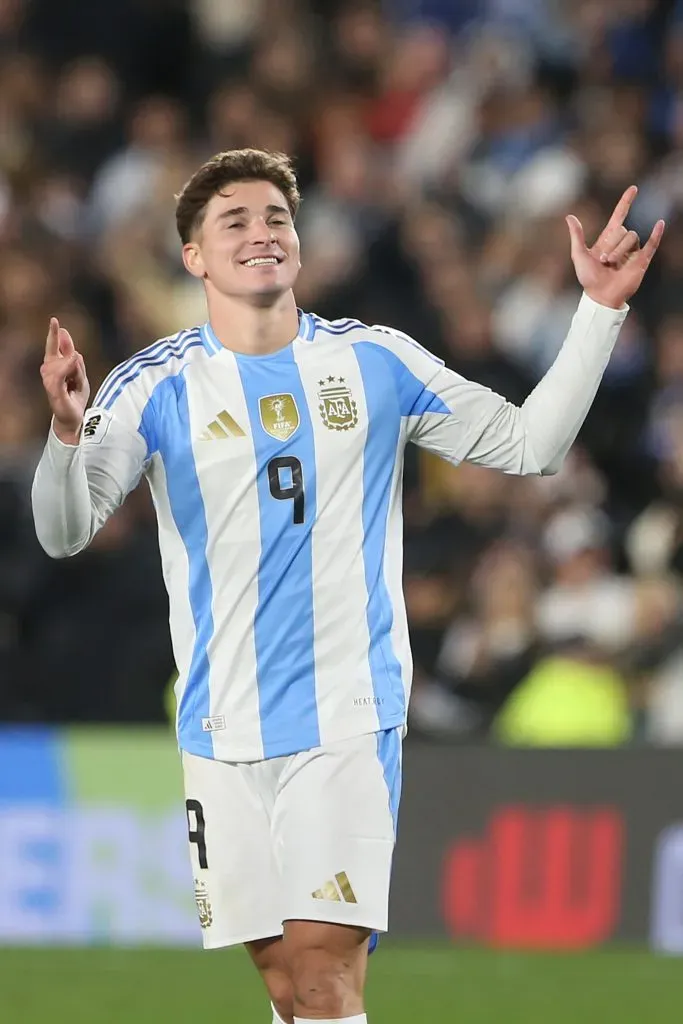 Julián Álvarez, la figura de Argentina. (Foto: Getty).