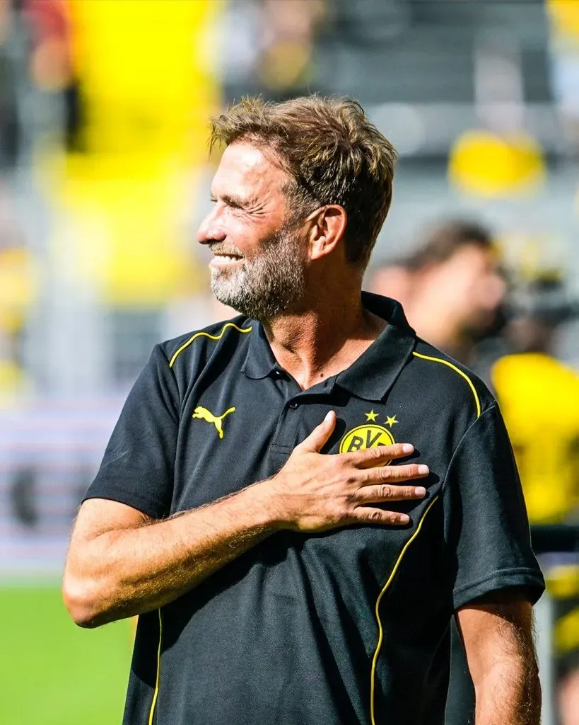 Klopp hizo una aparición especial en Dortmund y tenía intenciones de dirigir a Estados Unidos en el Mundial 2026.