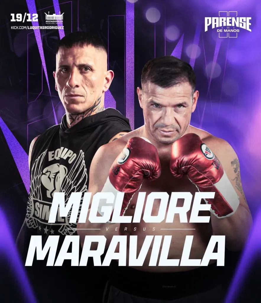 Maravilla Martínez vs. Pablo Migliore en Párense de Manos.