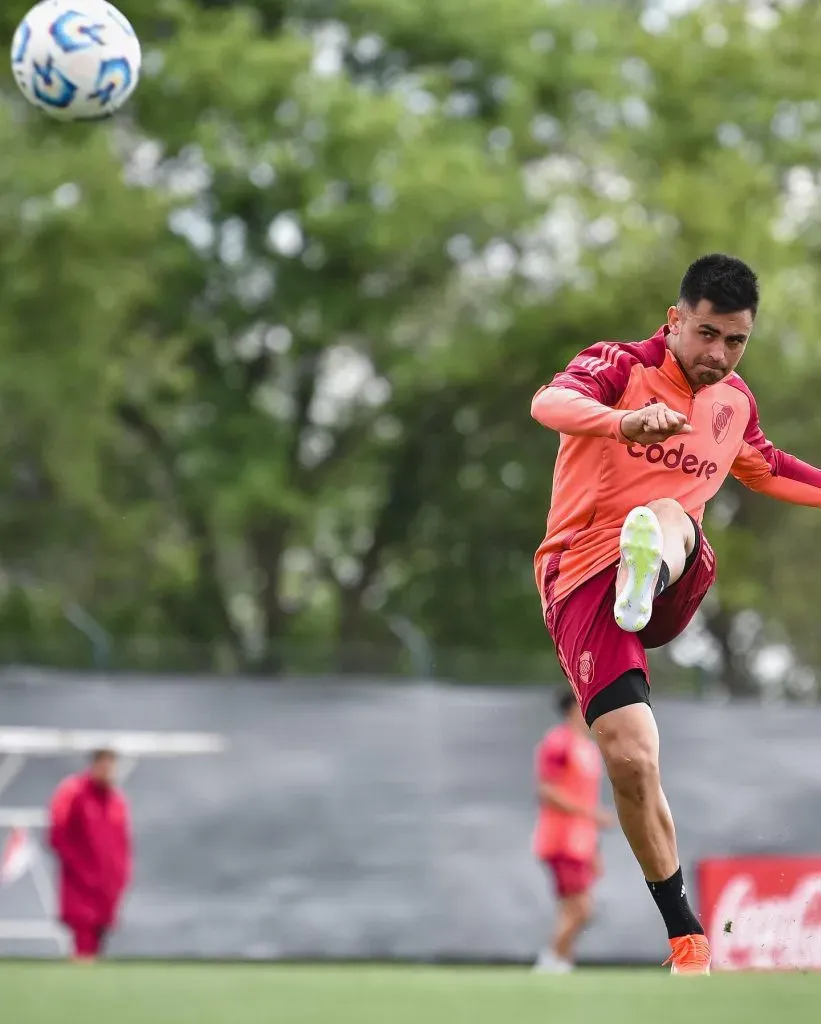 El Pity Martínez está cerca de volver a jugar en River.