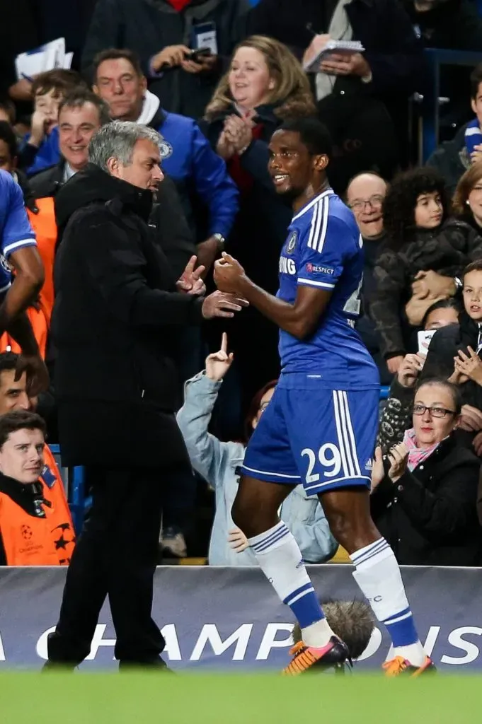 Mourinho y Eto’o se reencontraron en Chelsea. IMAGO