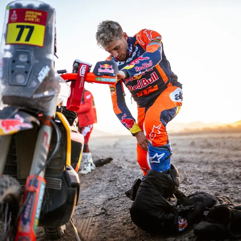 Una rápida recuperación para llegar al Dakar.