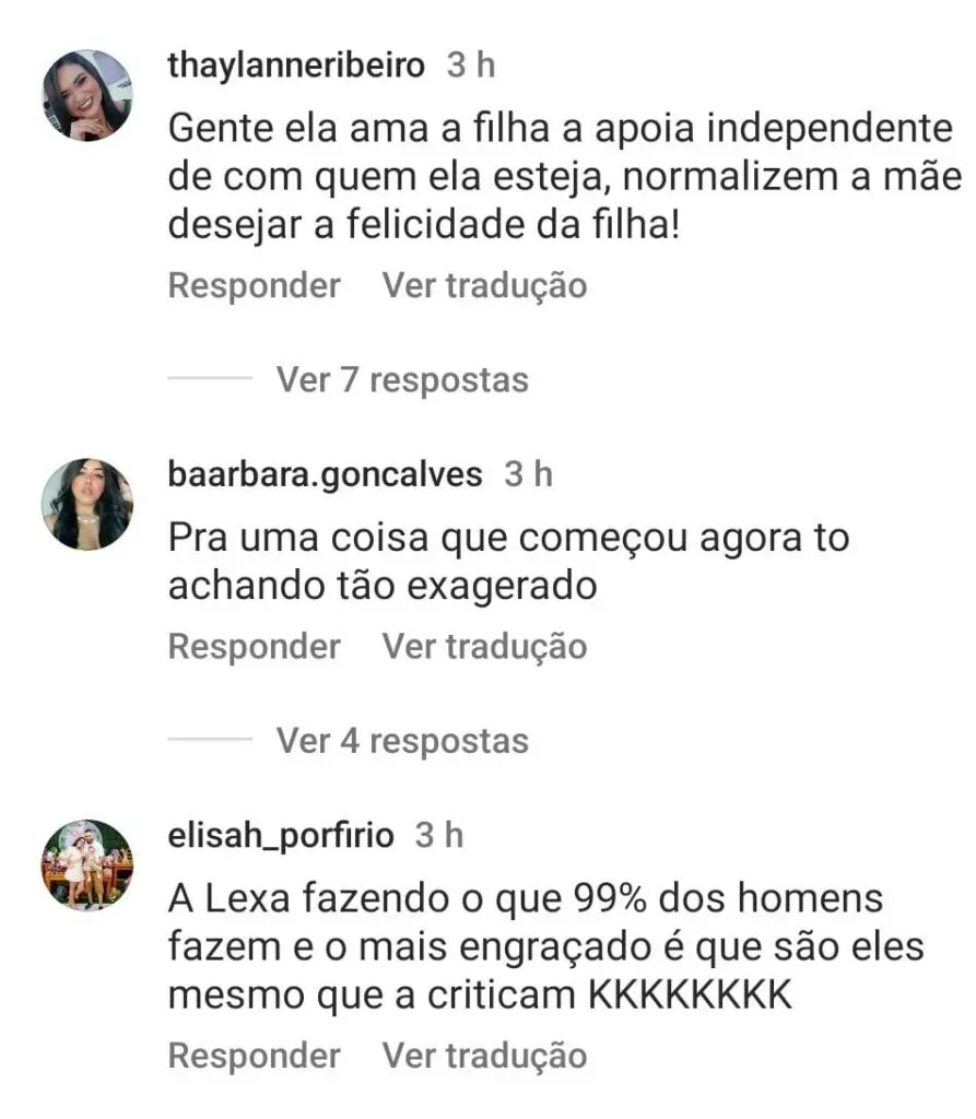 Foto: Instagram/Thaylanne Ribeiro, Instagram/Bárbara Gonçalves e Instagram/ Elisah Porfirio