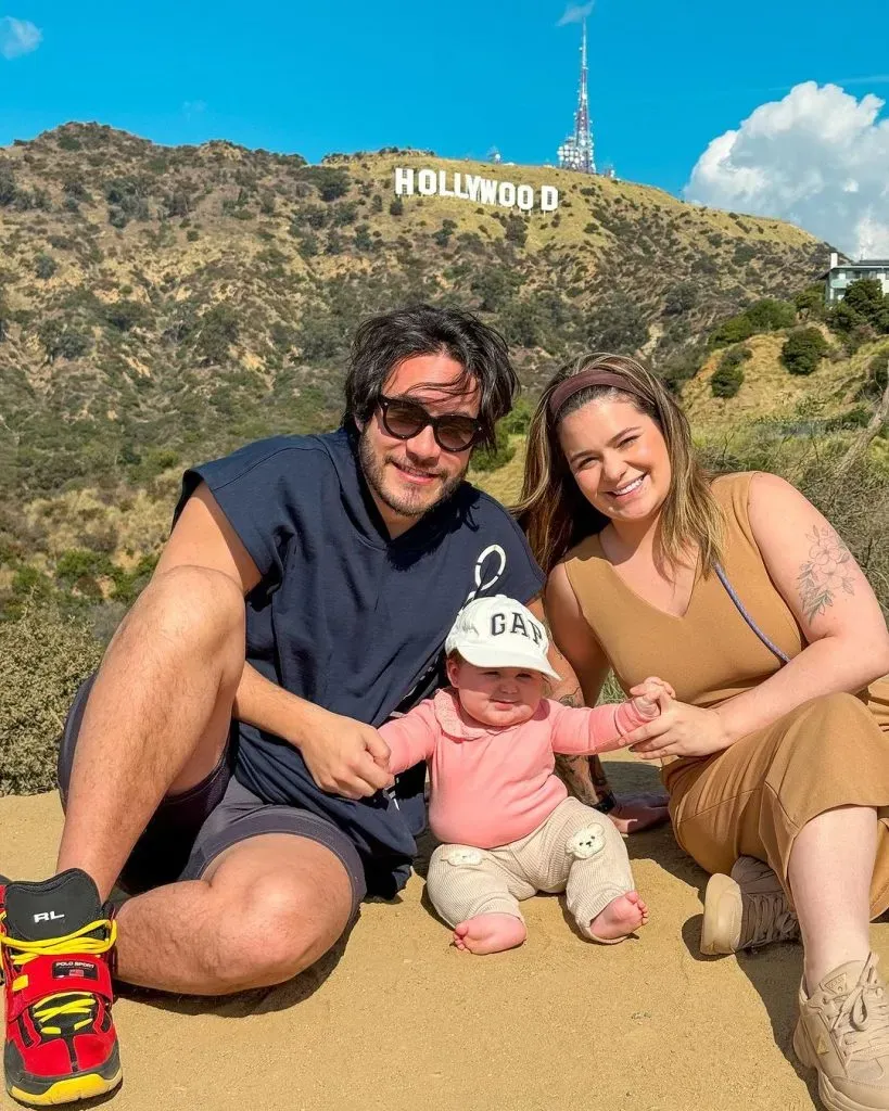 Eliezer e Viih Tube com Lua, filha do casal – Reprodução/Instagram de Viih Tube