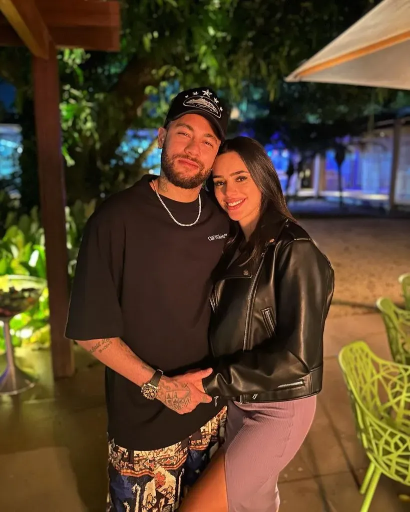Neymar e Bruna Biancardi são pais de Mavie. Reprodução/Instagram/@neymarjr.