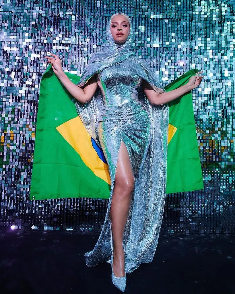 Beyoncé no Brasil. Foto: Reprodução/Instagram – Beyoncé