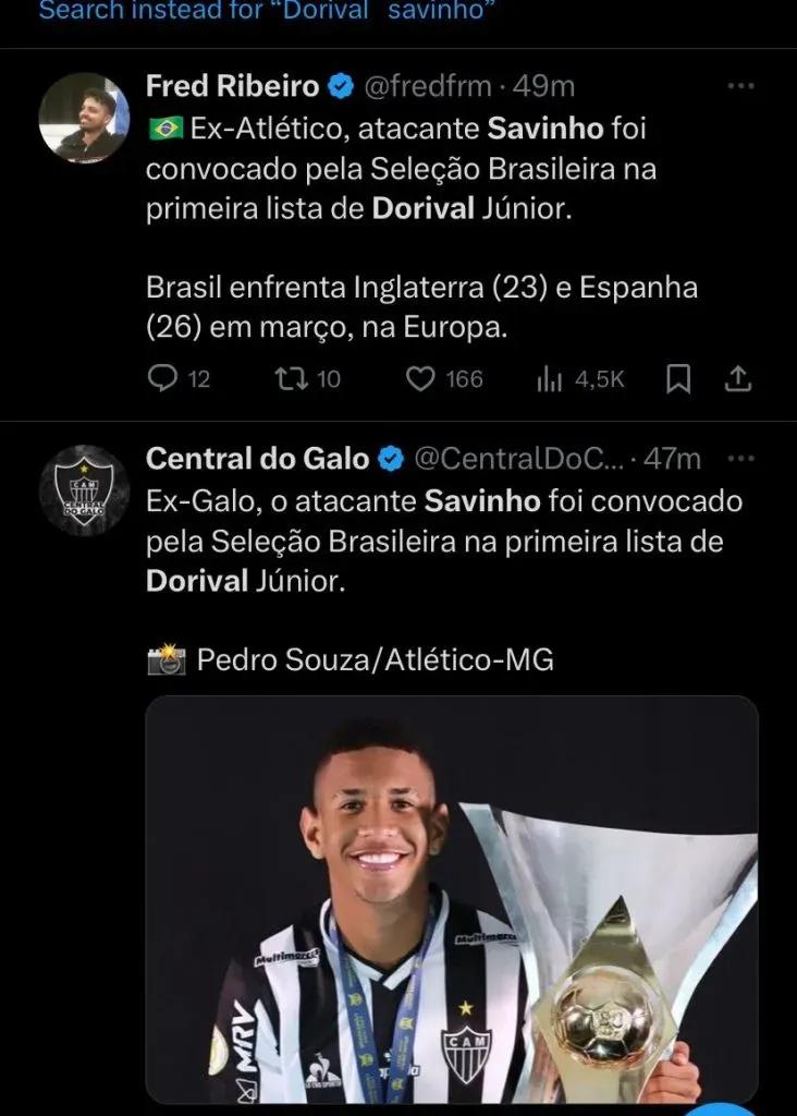 Dorival Júnior e sua primeira convocação pela Seleção Brasileira