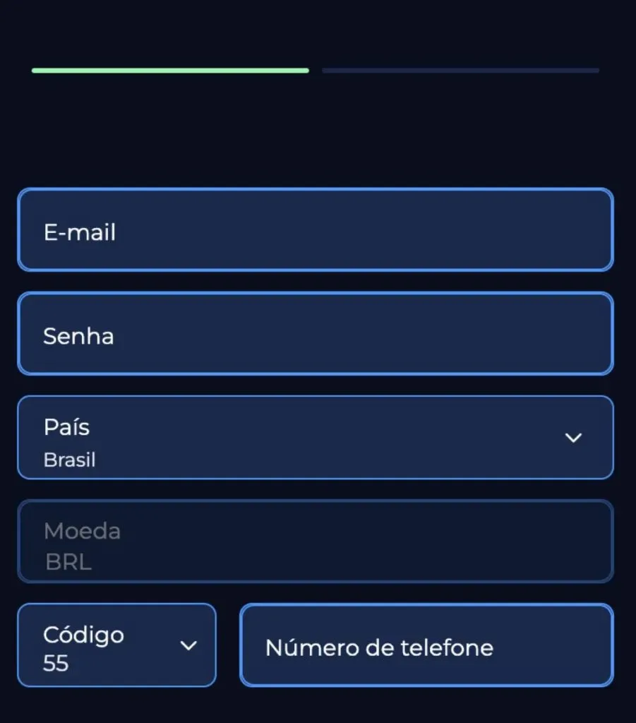 Cadastro na PlayPIX