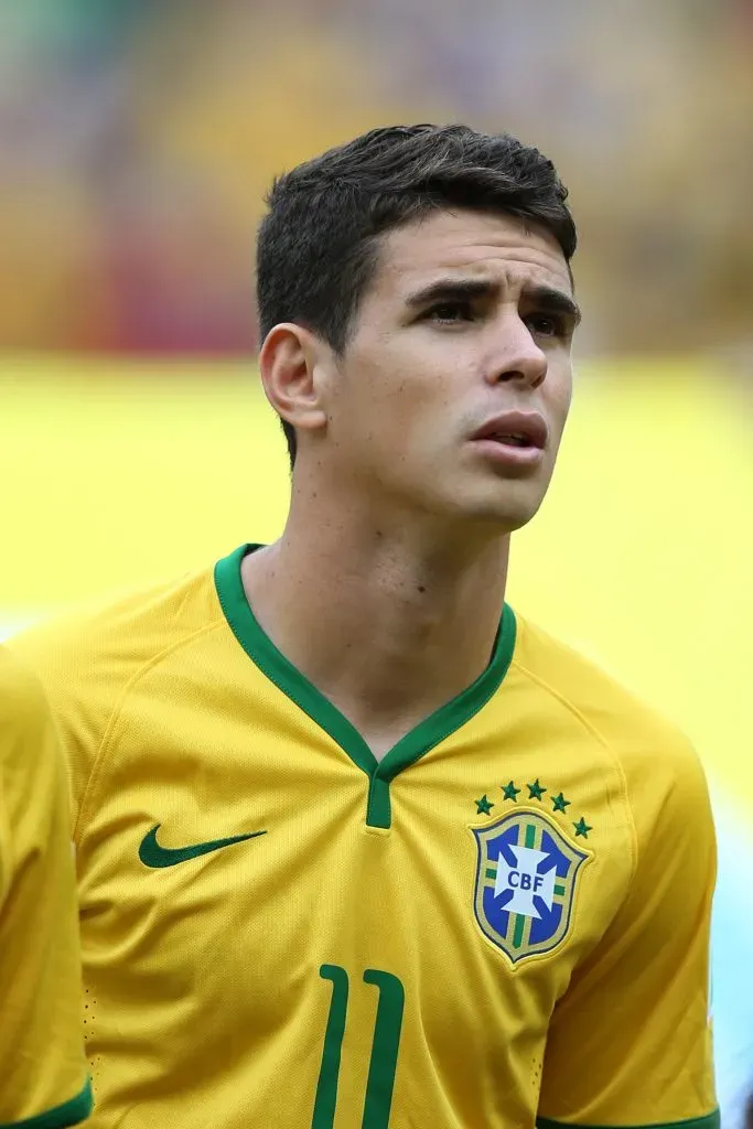 Foto: Adalberto Marques/AGIF – Oscar jogou a Copa do Mundo de 2014 com a camisa do Brasil