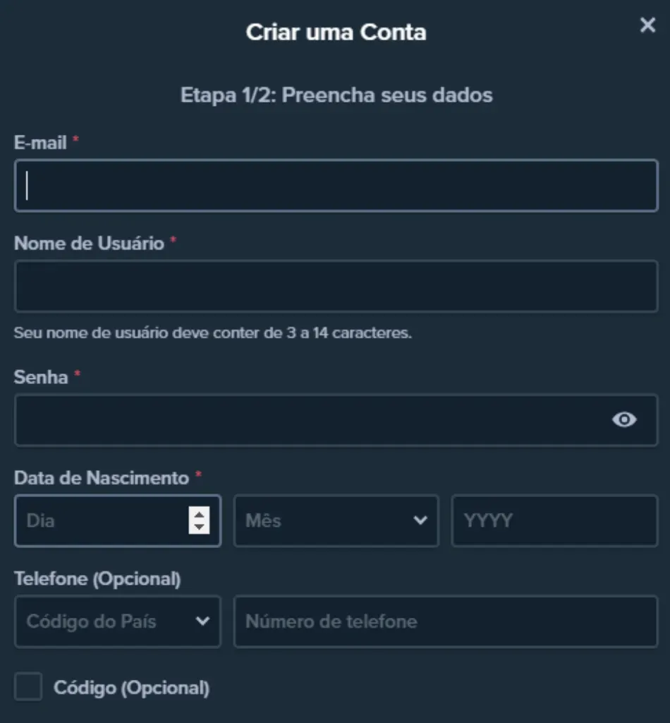 Código Stake