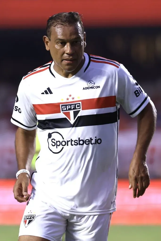 Muller jogador do Sao Paulo durante partida contra o Milan no estadio Morumbi pelo campeonato.  Foto: Marcello Zambrana/AGIF