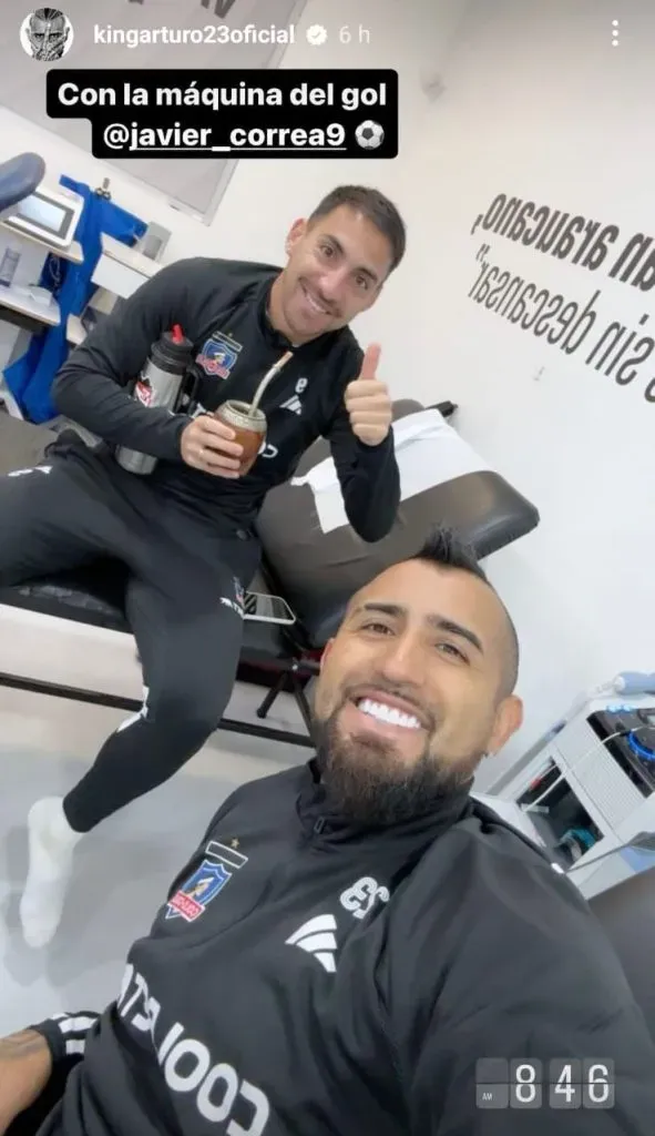 Instagram | Historia de Arturo Vidal