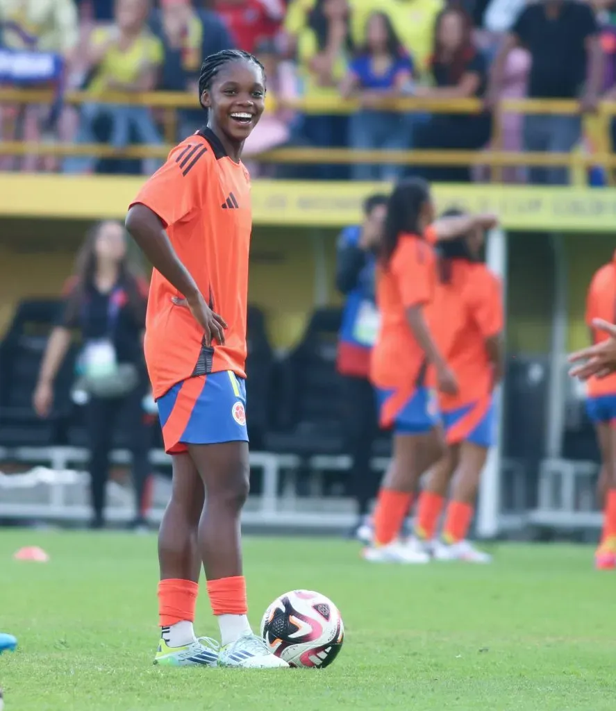 Linda Caicedo, jugadora de Colombia. IMAGO.