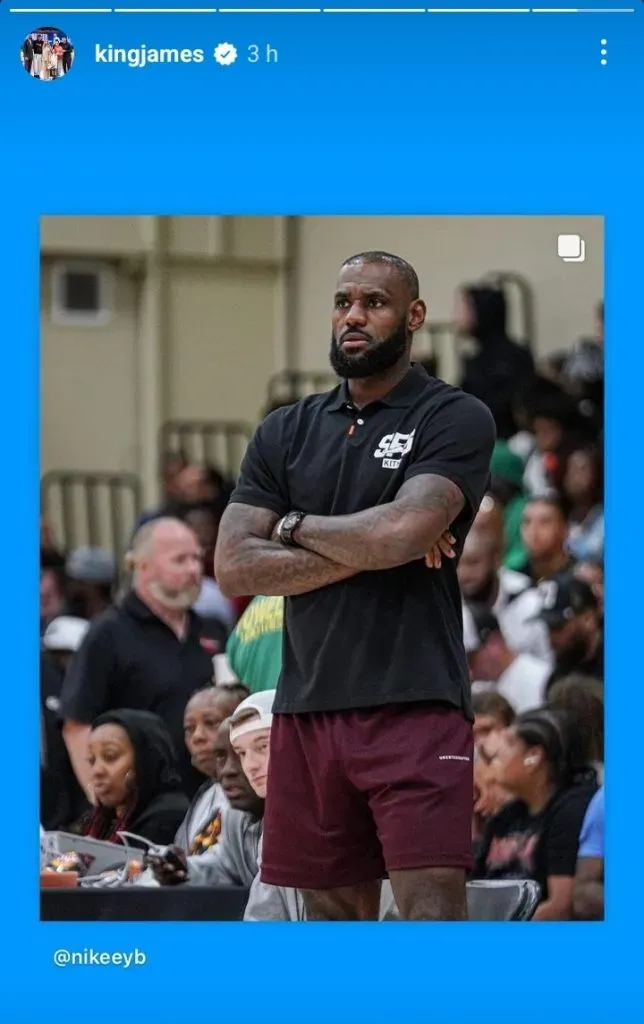 Instagram/@kingjames