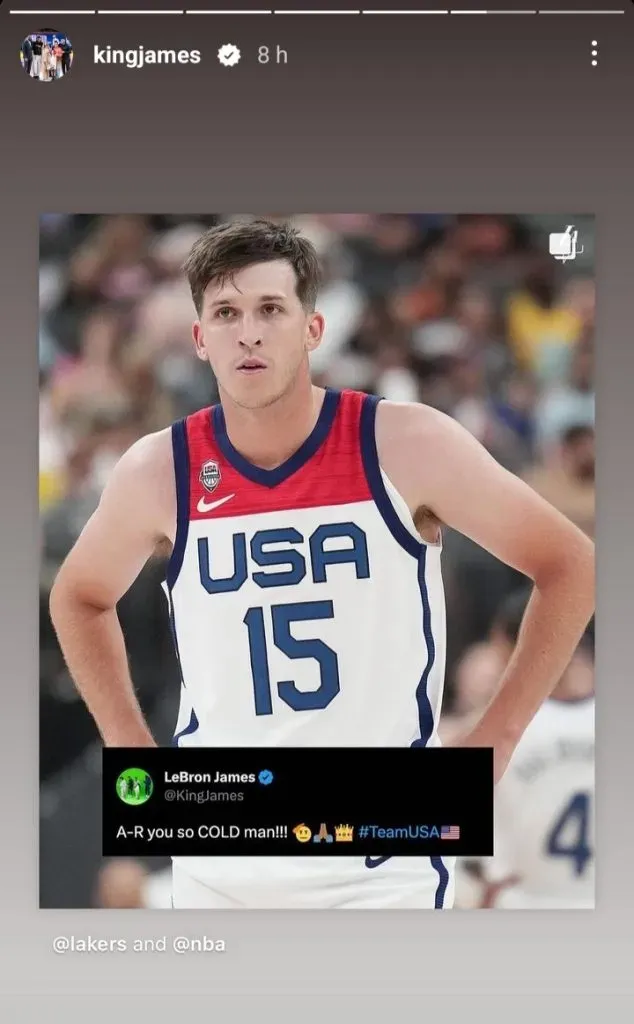 Instagram/@kingjames