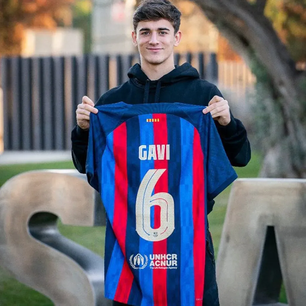 Que numero lleva gavi