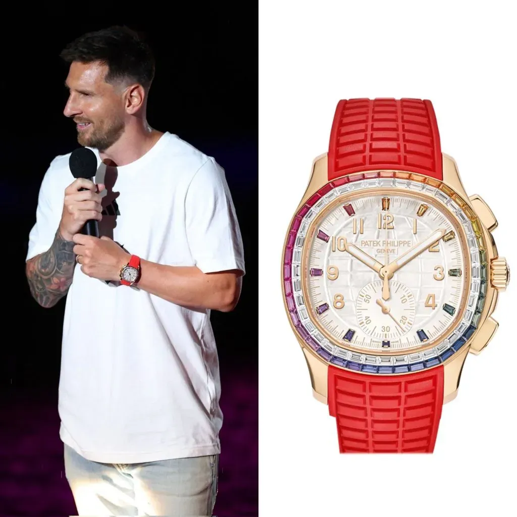 Cuánto cuesta el reloj de Louis Vuitton que usó Messi en el Balón de Oro  2023?