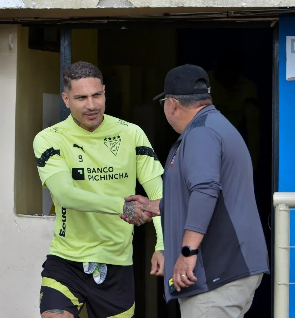 Paolo Guerrero en Liga de Quito. (Foto: Liga de Quito Prensa)