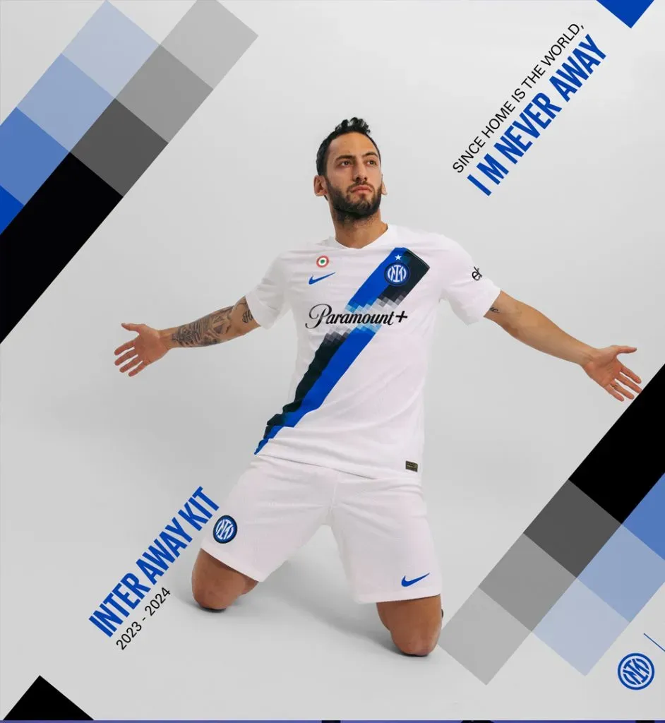 Camiseta store inter blanca