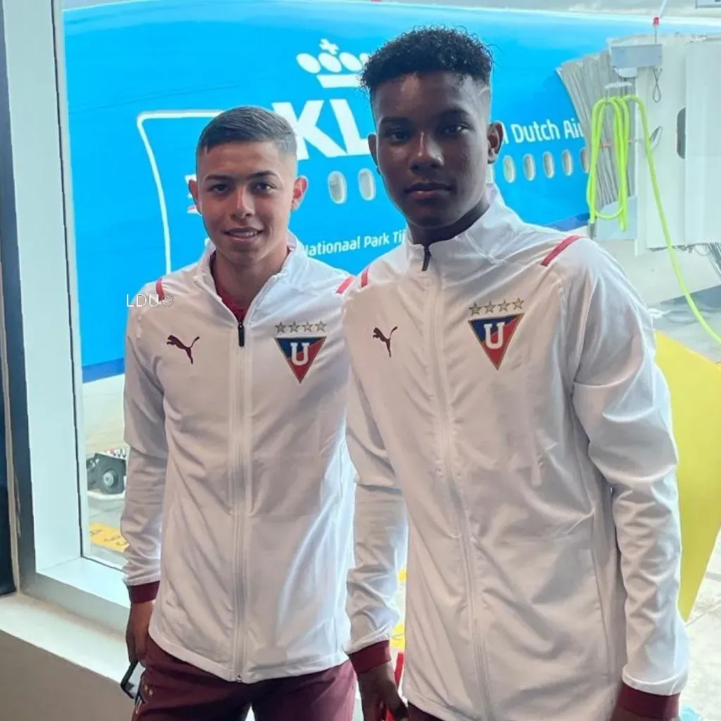 Óscar Zambrano, previo a viajar a Holanda para hacer pasantías con el Ajax.