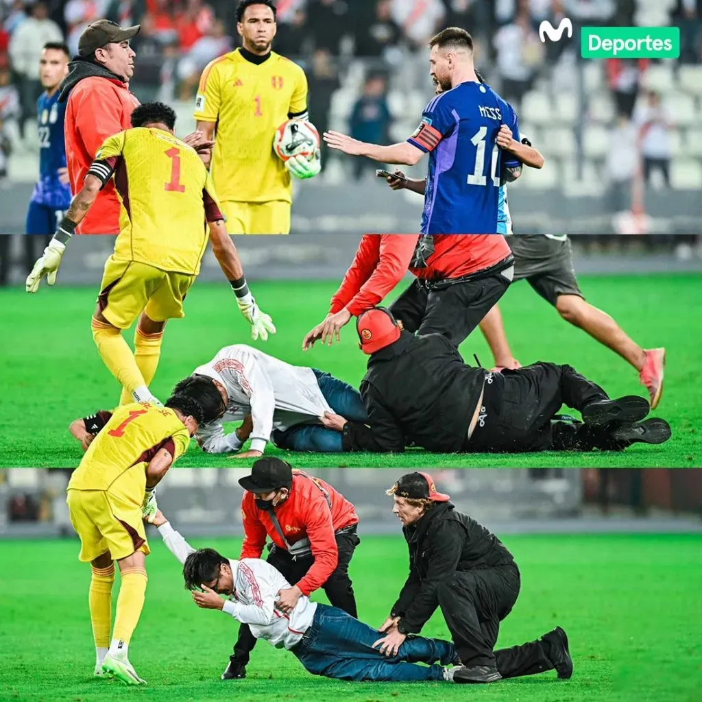 Pedro Gallese lanza el celular de aficionado peruano. (Foto: Movistar Deportes).