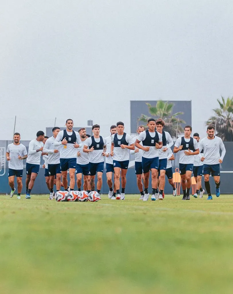 Alianza Lima preparándose para la final ante Universitario. (Foto: Prensa Alianza Lima)