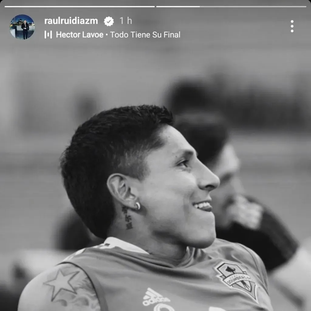 Raúl Ruidíaz se estaría despidiendo del Seattle Sounders. (Foto: Instagram).