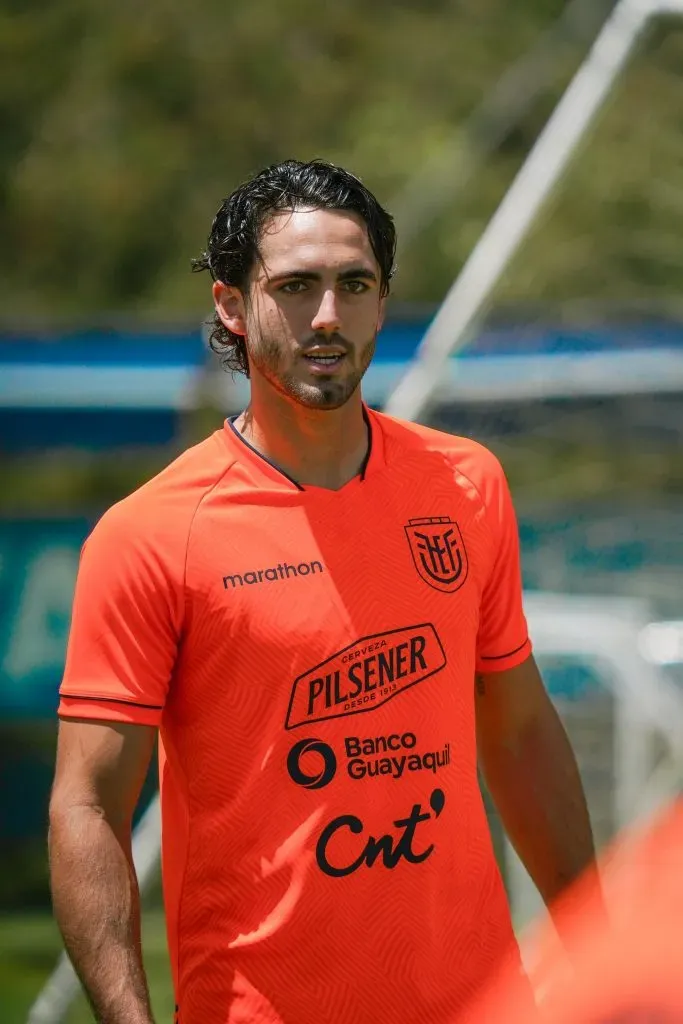 Leonardo Campana regresa a la Selección de Ecuador tras varias convocatorias ausente. Foto: LaTri en twitter.