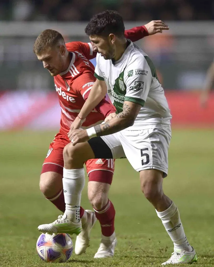 Remedi jugando para Banfield ante River. (Foto: Getty Images)