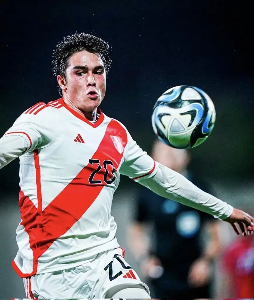 Goicochea, jugador de Alianza con Perú. (Foto: Selección Peruana Prensa)