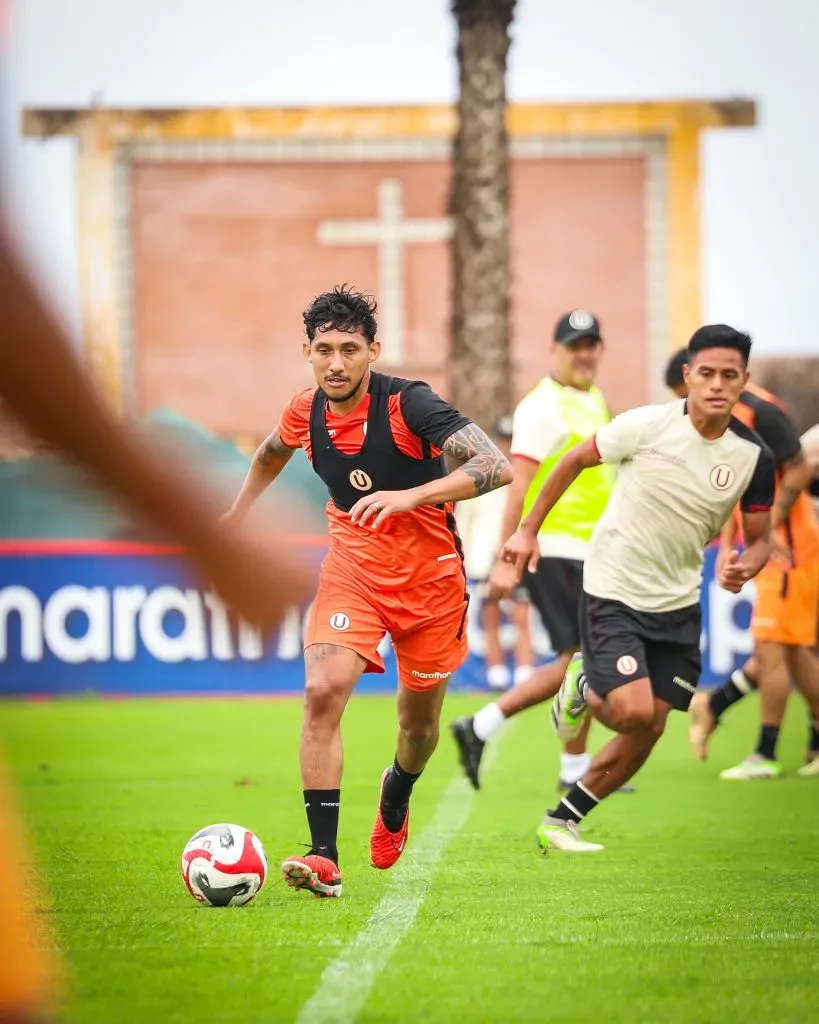 Canchita Gonzáles durante partido con Universitario. (Foto: Universitario de Deportes).