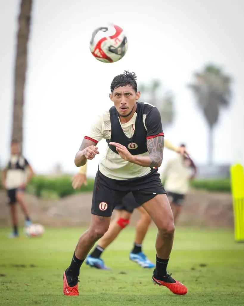 Christofer Gonzáles se perfila como titular. (Foto: Universitario de Deportes).