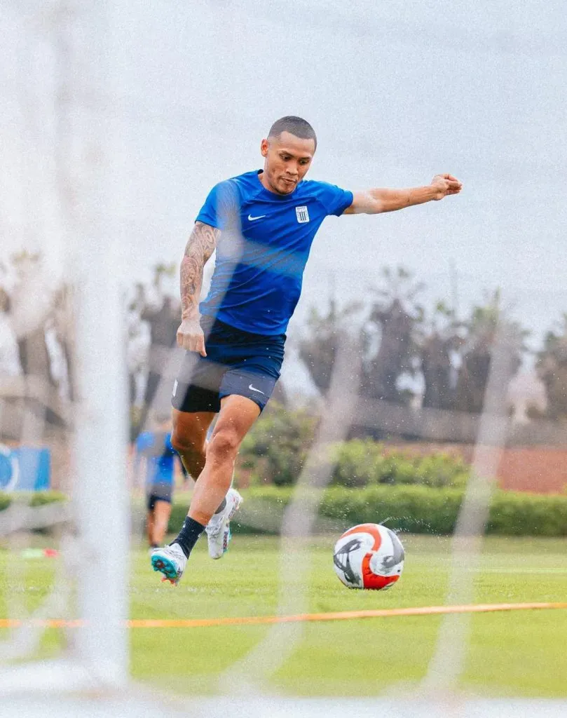 Bryan Reyna y sus últimos entrenamientos en Alianza Lima. (Foto: Alianza Lima).