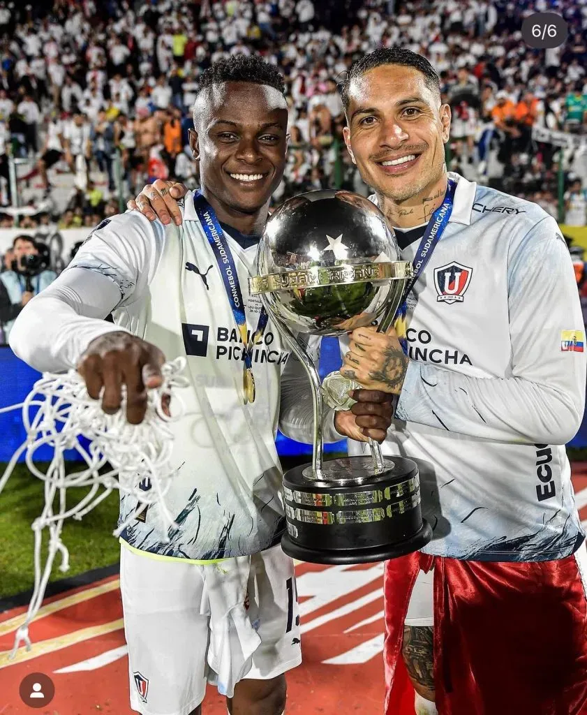 José Angulo salió campeón de la Copa Sudamericana con Liga de Quito en el 2023. (Foto: API)