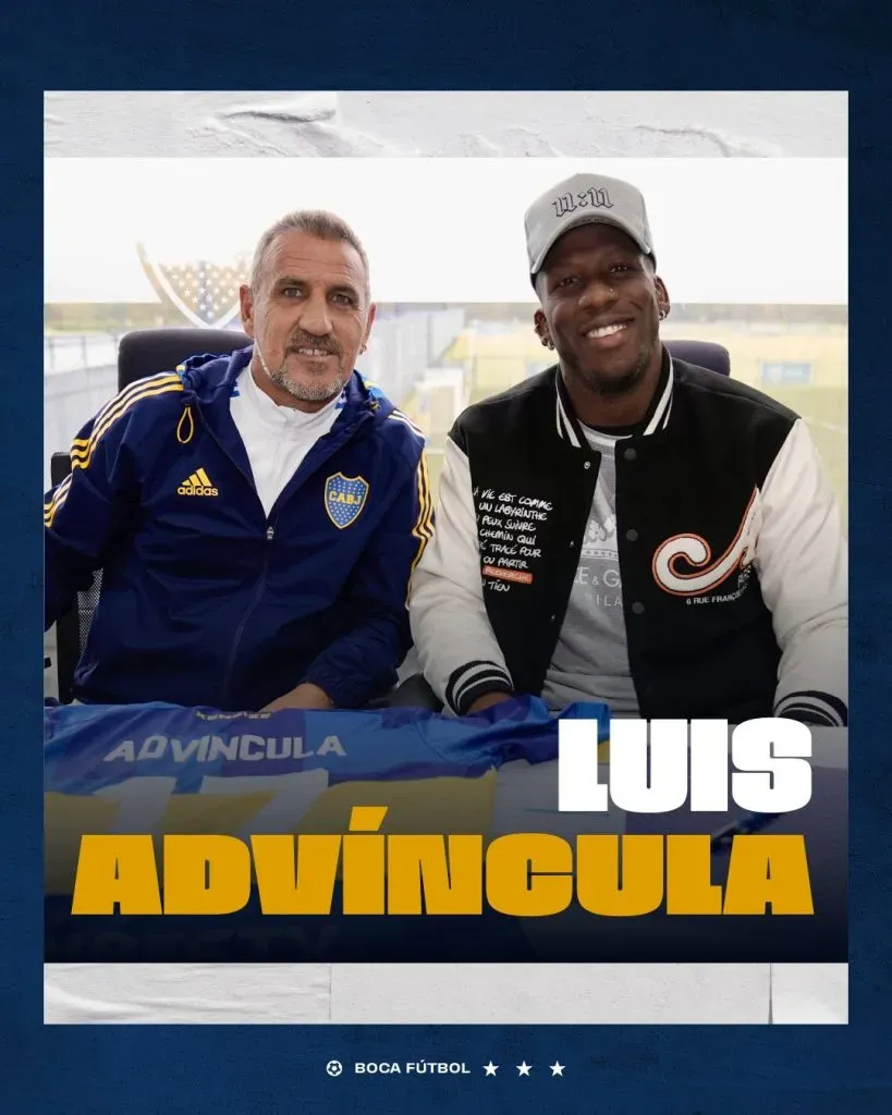 Luis Advíncula renovado en Boca Juniors. (Foto: Boca Juniors).