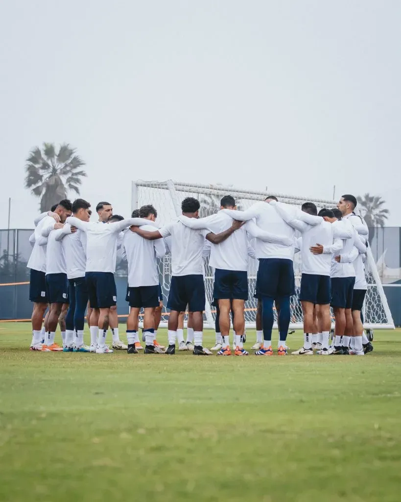 Alianza Lima entrena en la salida de Gabriel Costa. (Foto: Alianza Lima).