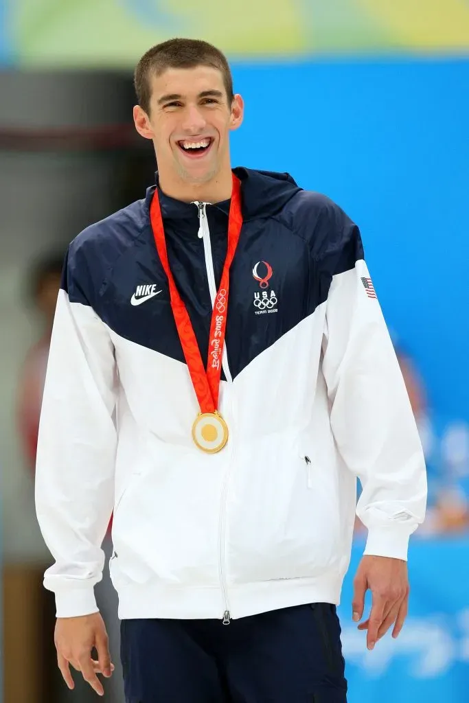 Michael Phelps está retirado en la actualidad.  (Photo by Phil Walter/Getty Images)