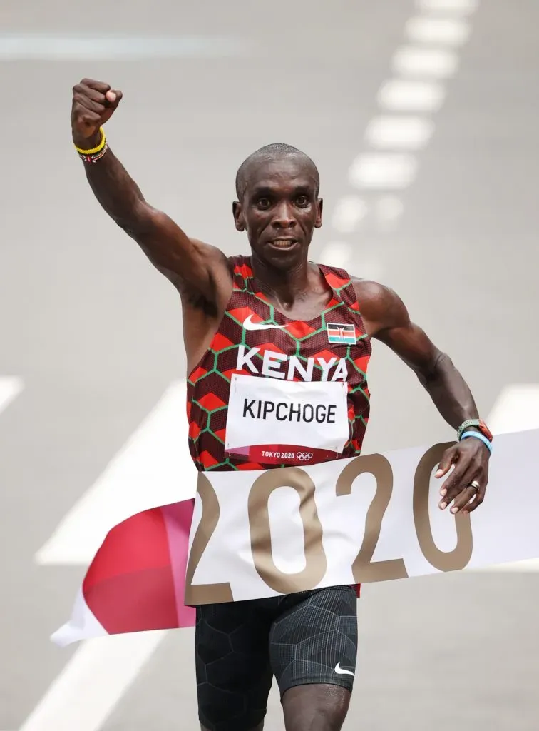 Eliud Kipchoge, ganador del oro en Tokyo 2020.