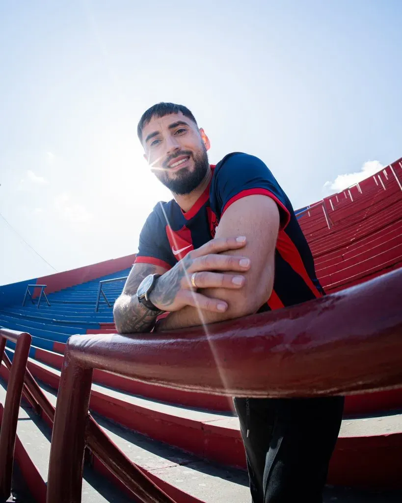 El ‘Polaco’ ya fue presentado en San Lorenzo. (Foto: @SanLorenzo)