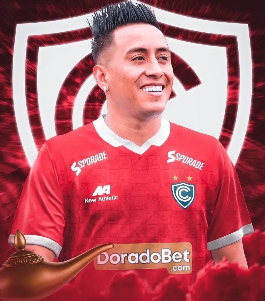 Christian Cueva presentado en Cienciano del Cusco. (Foto: Twitter).