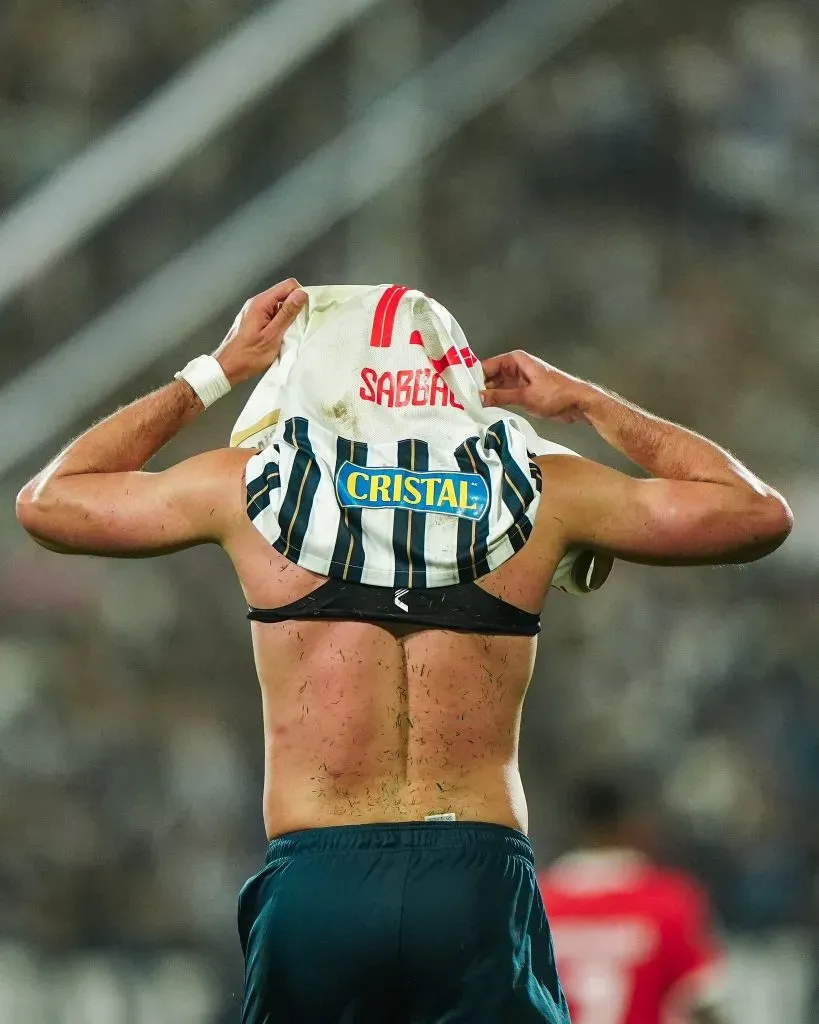 Pablo Sabbag jugando con Alianza Lima ante Cienciano. (Foto: Liga 1).