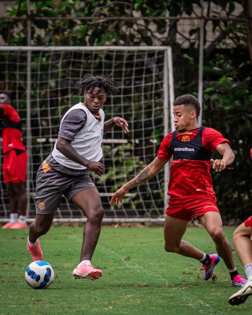 Byron Castillo fue fichado por Barcelona SC en esta temporada. (Foto: @Barcelona_SC)