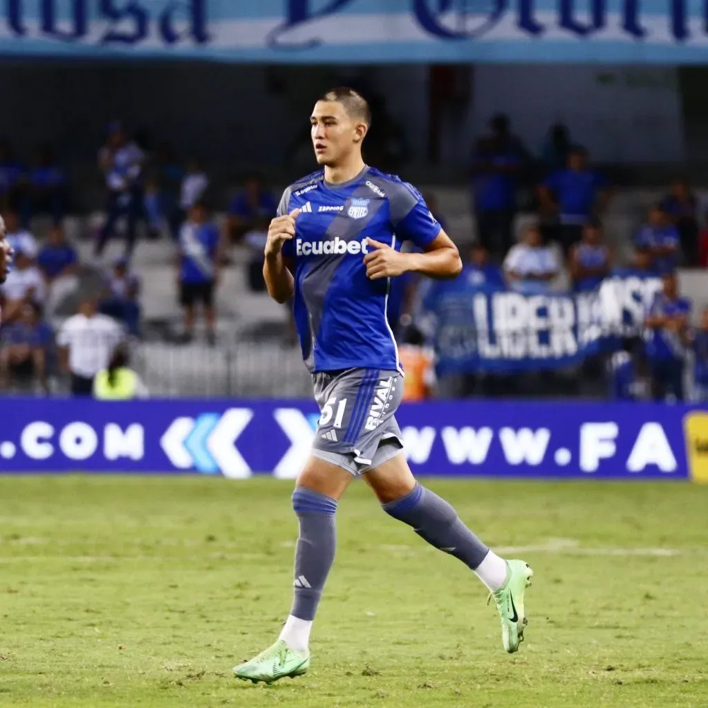 Gonzaga recientemente debutó en Emelec. (Foto: @sportcapitalec)